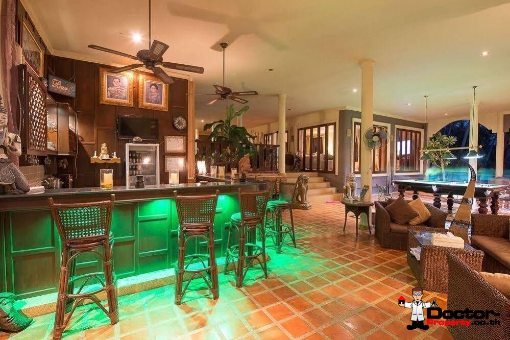 Fantastic Thai Style 6 Bedroom Villa in Bang Makham – Koh Samui – For Sale